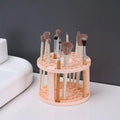 Pink Makeup Brush Holder | Large Capacity Desk Organizer Makeup Brush Holder QXL only box