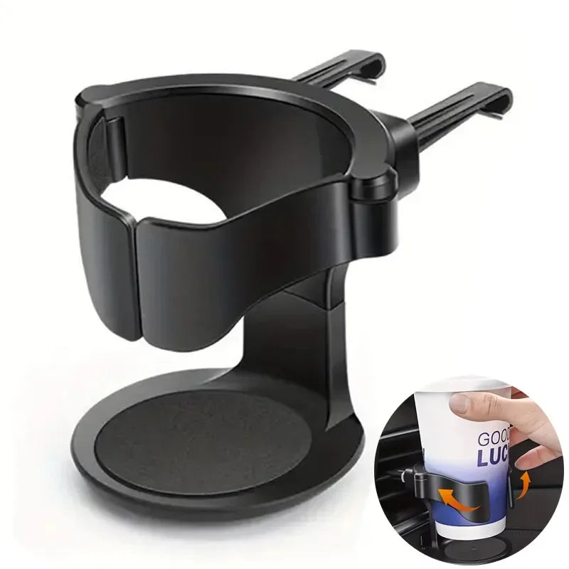 Universal Car Air Vent Cup Holder – Drink Mount for Cars Car Cup Holder QXL black