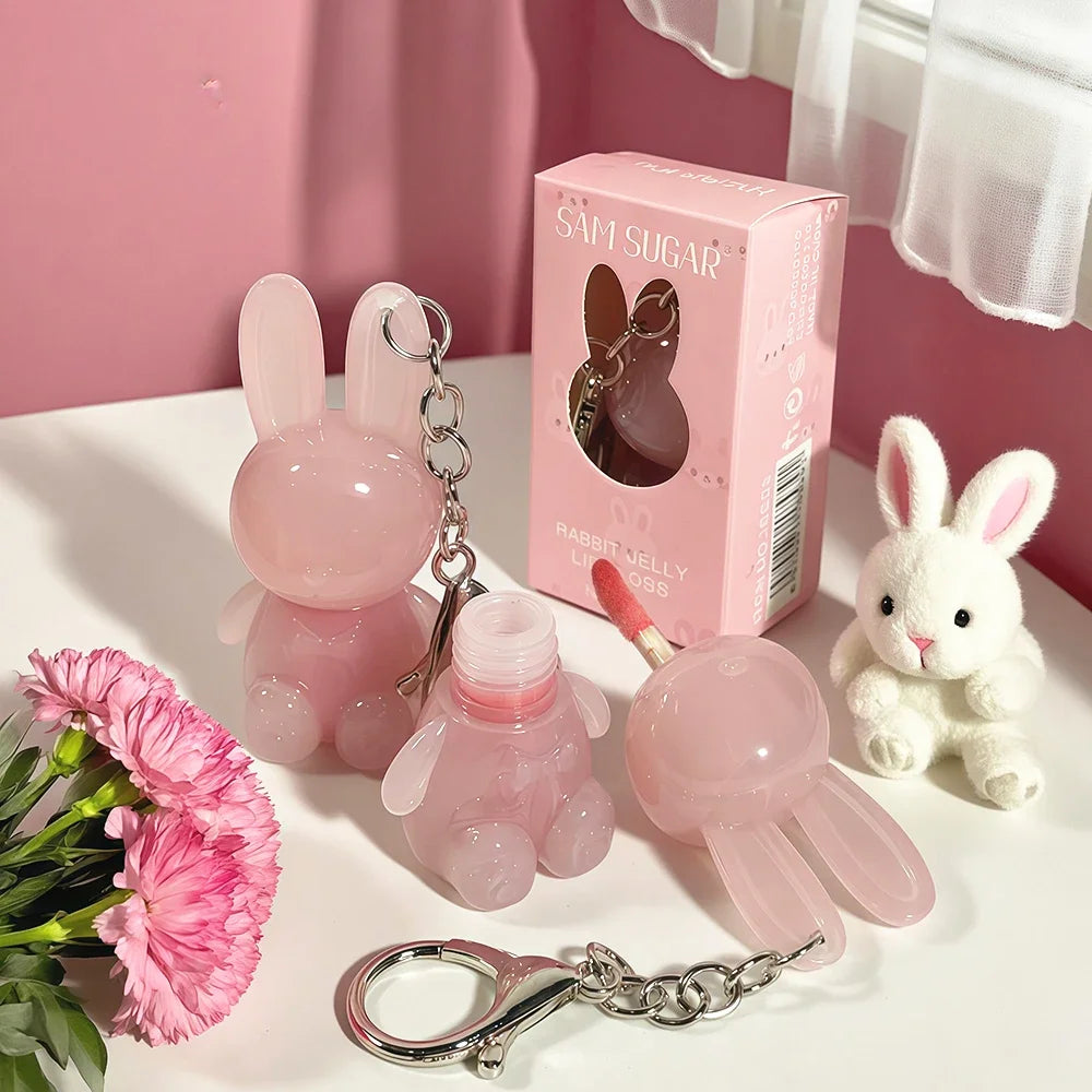 SAM SUGAR Bracelet Keychain Lip Gloss | Moisturizing Long-Lasting Lip Gloss QXL