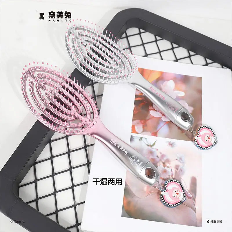 Anti-Static Hollow Massage Hair Comb | Dry & Wet Use Massage Hair Comb QXL
