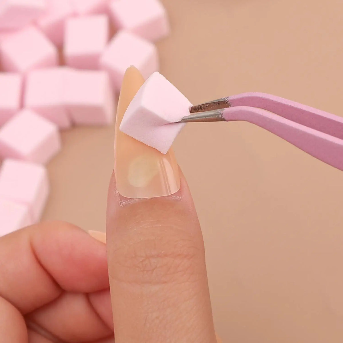 100/500pcs Square Nail Art Sponges for Gradient & Blush Blending Nail Art Sponge QXL