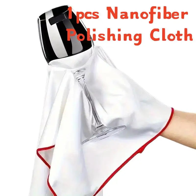Large Nano Microfiber Polishing Cloth – Lens, Screen & Steel Microfiber Polishing Cloth QXL 1pcs