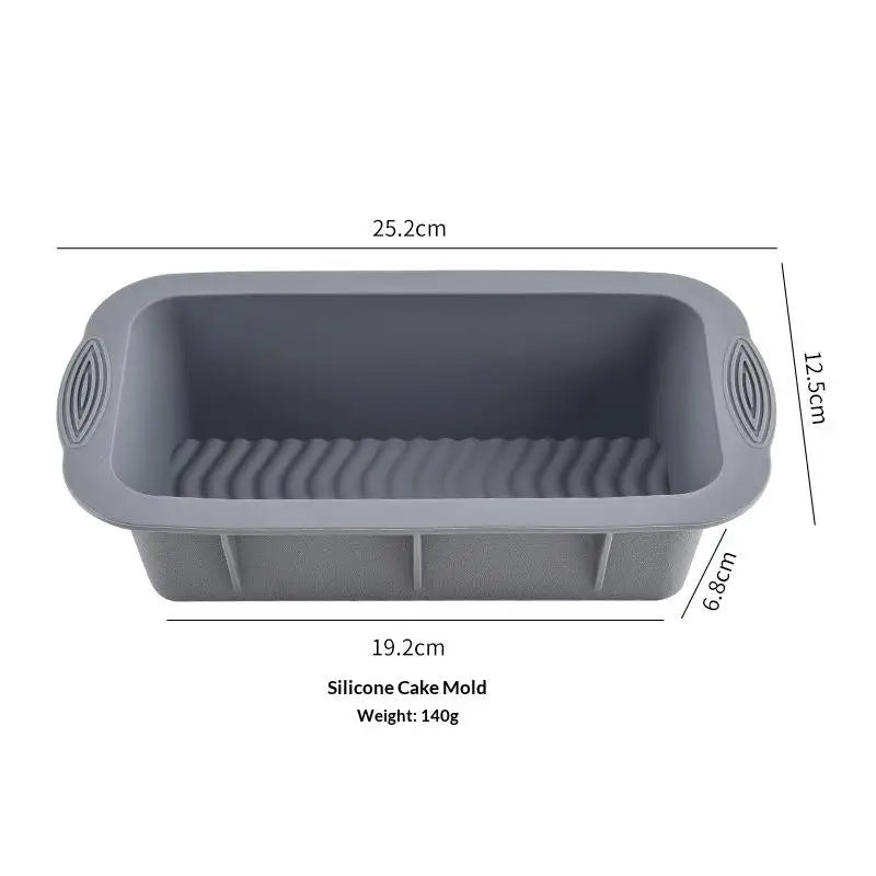 Silicone Loaf Pan | Non-Stick Rectangle Bread & Cake Mould Silicone Loaf Pan QXL