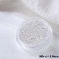 Mini Metal Caviar Nail Beads 0.4–1.5mm | DIY Nail Art Nail Art Beads QXL A8