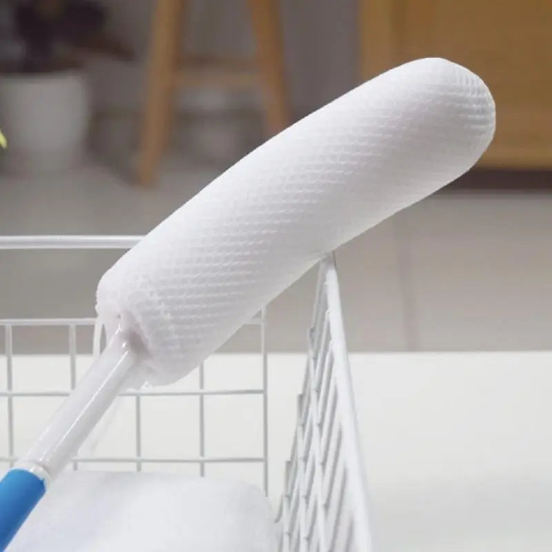 Long Handle Back Scrubber Brush | Exfoliating Mesh Shower Bath Scrubber Brush QXL