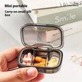 Portable Pill Organizer & Splitter | Compact Travel Pill Box Pill Organizer Box QXL Default Title