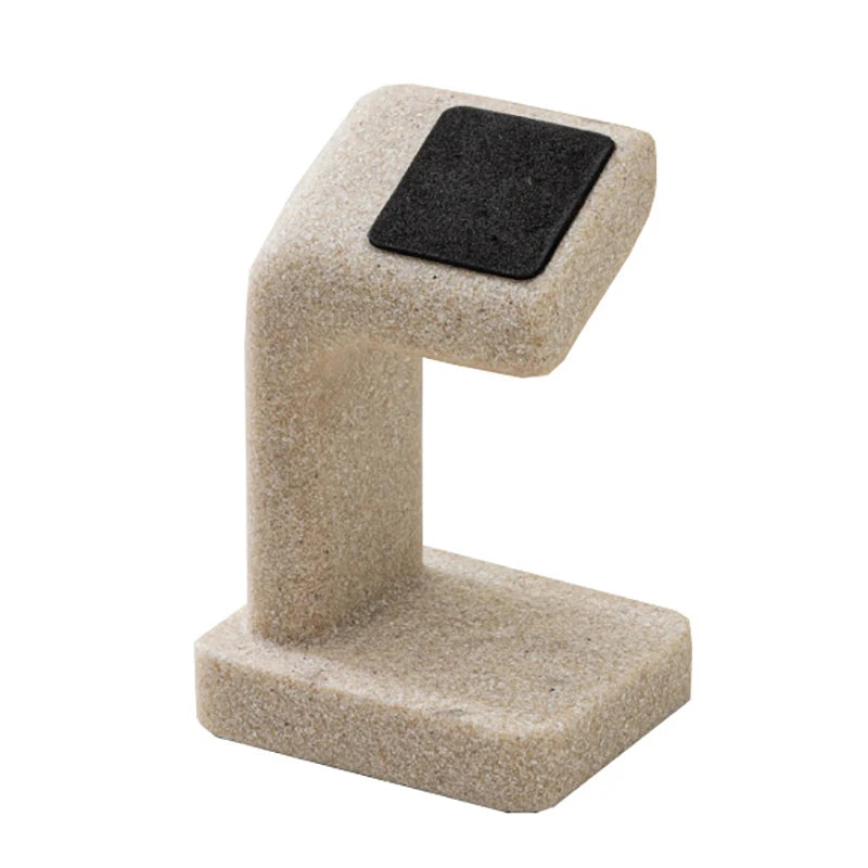 Resin C-Type Watch Display Stand | Wristwatch Holder Watch Display Stand QXL Beige
