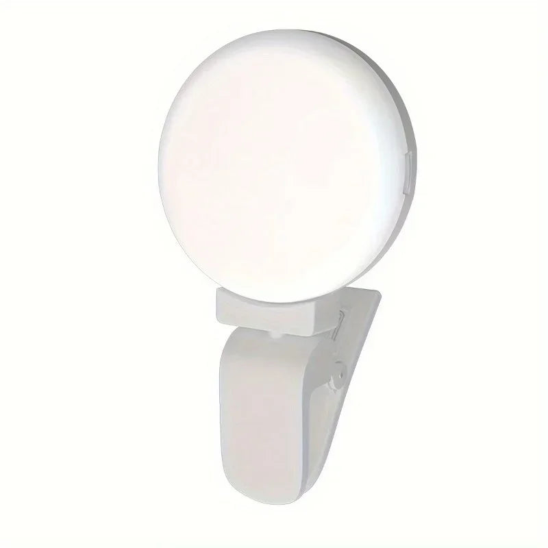 Portable LED Ring Light | 3-Level Dimmable USB Fill Light LED Ring Light QXL 1pc