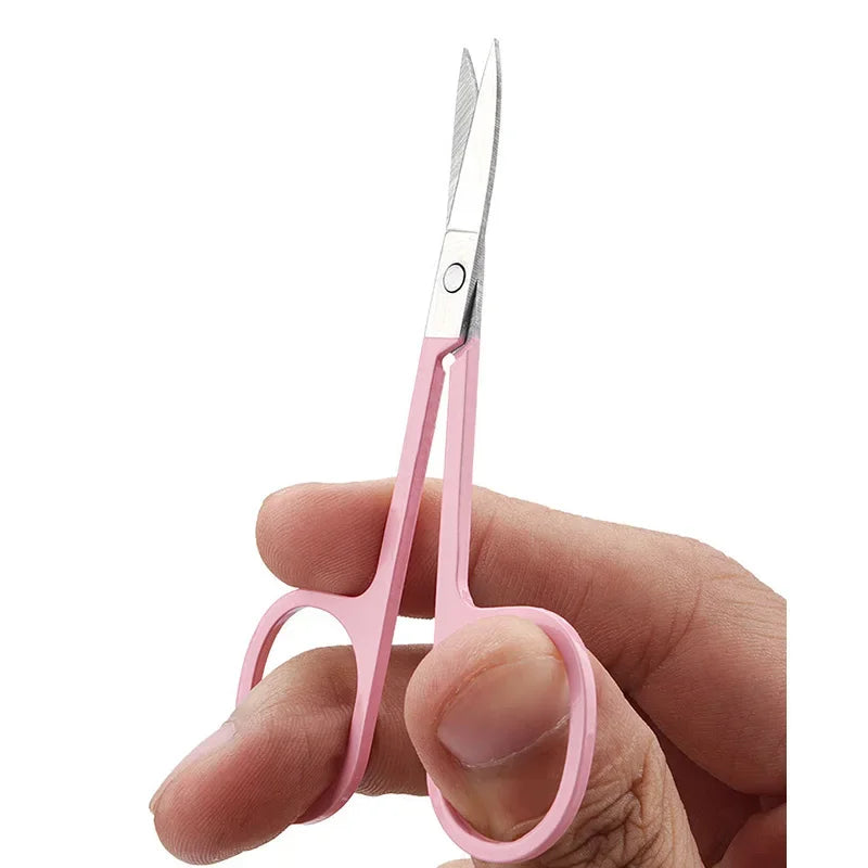 Stainless Steel Eyebrow & Nose Hair Scissors | VVOCCI Eyebrow Trimming Scissors QXL