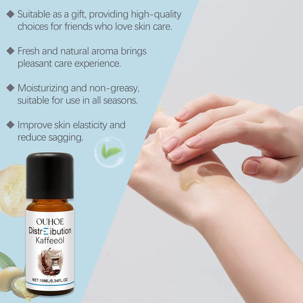 OUHOE Coffee Essential Oil – Nourishing Body & Face Oil Essential Body Oil QXL