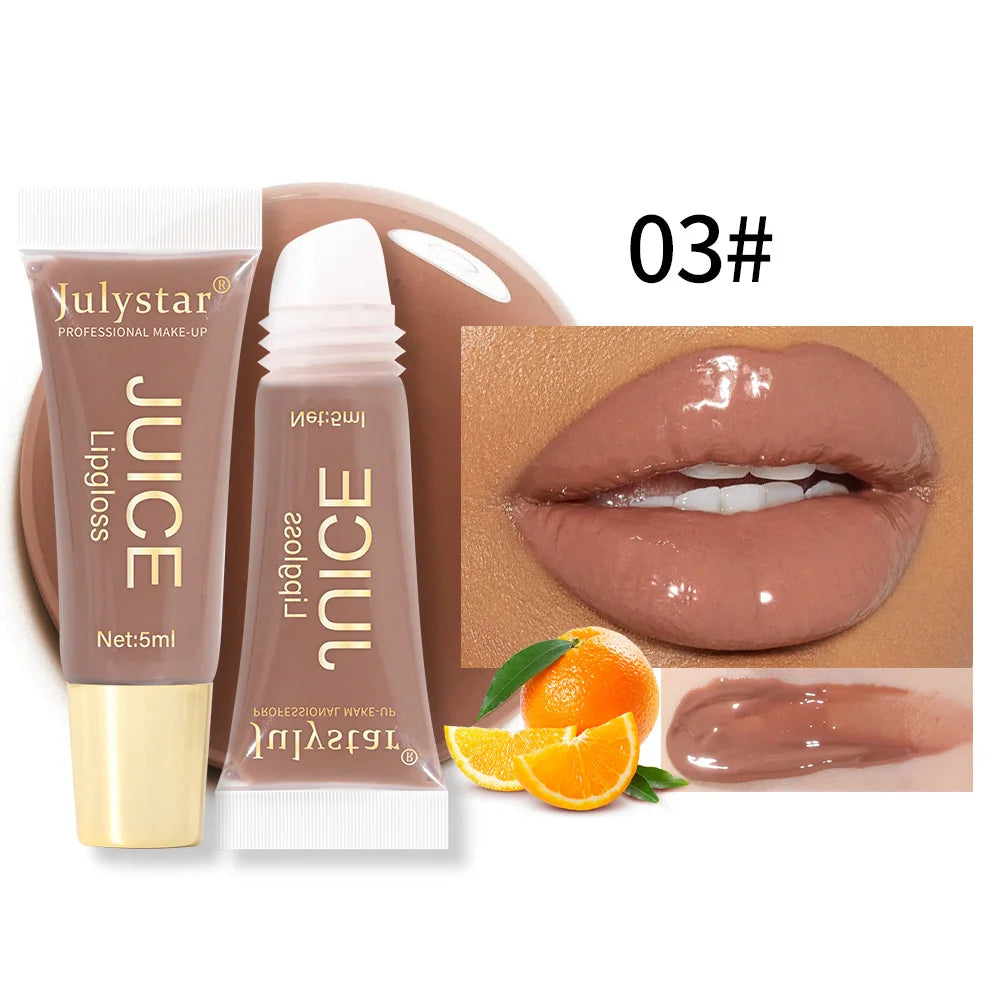 Julystar Hydrating Fruity Lip Gloss | Moisturizing Translucent Lip Gloss QXL 03