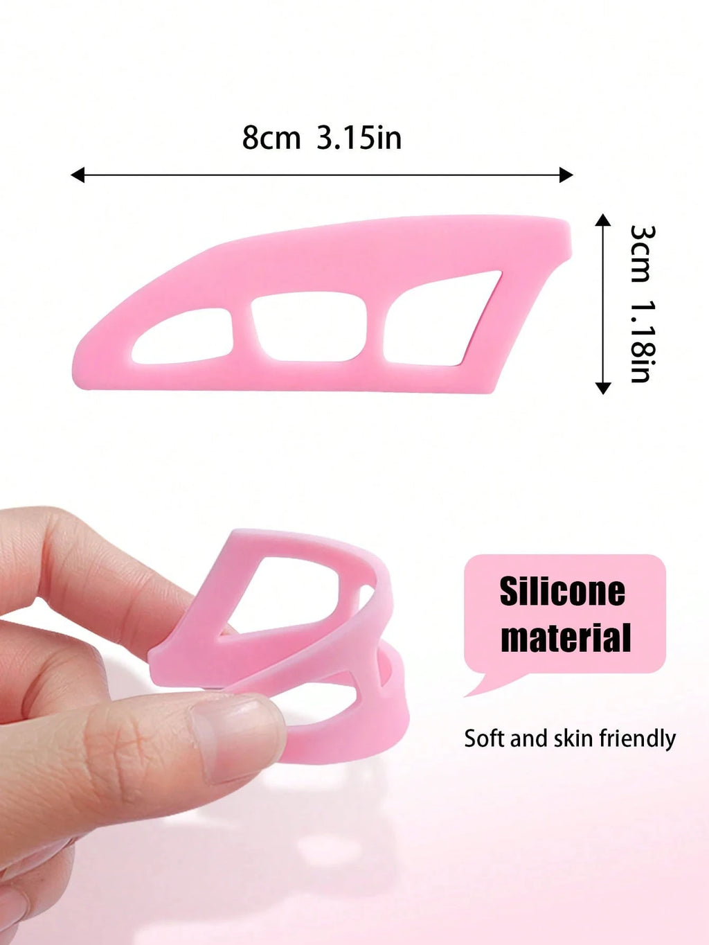 Silicone Eyeshadow Stamp Seal Template for Beginners Eyeshadow Stamp Tool QXL
