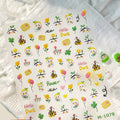 5D Rhinestone Nail Stickers | Gem Chain Flower Decals – NAILFYOU