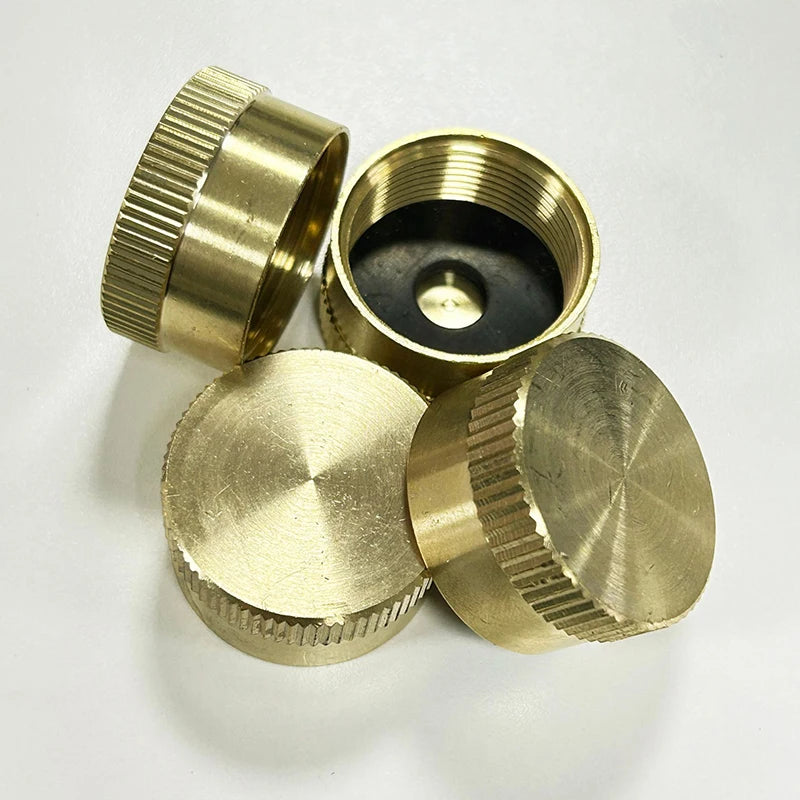 Solid Brass Protective Cap for 1 LB Propane Cylinders Propane Cylinder Cap QXL