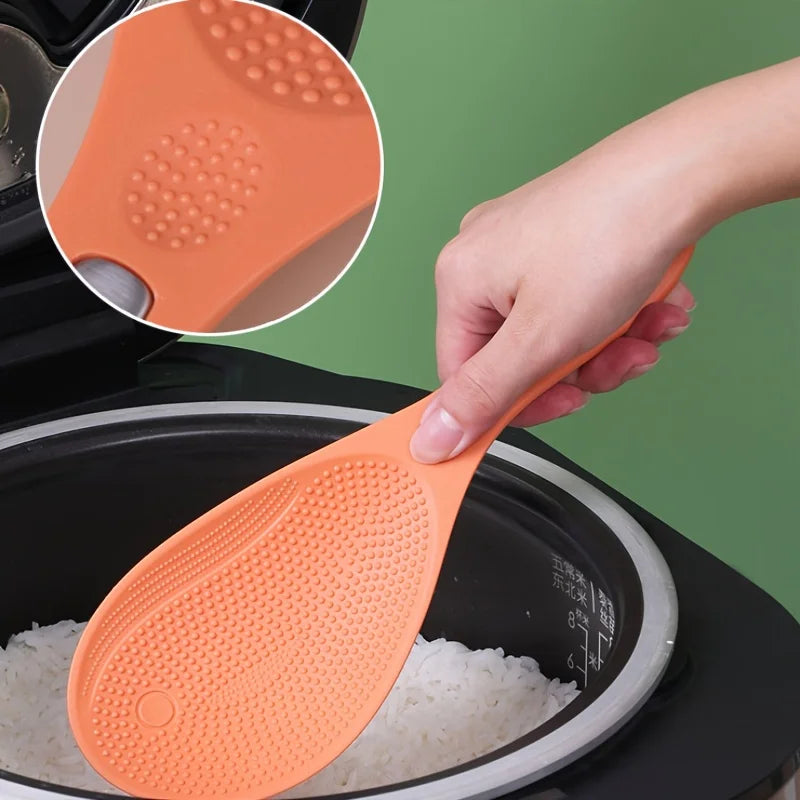 Non-Stick Plastic Rice Paddle & Spoon for Rice Cookers Rice Paddle Spoon QXL