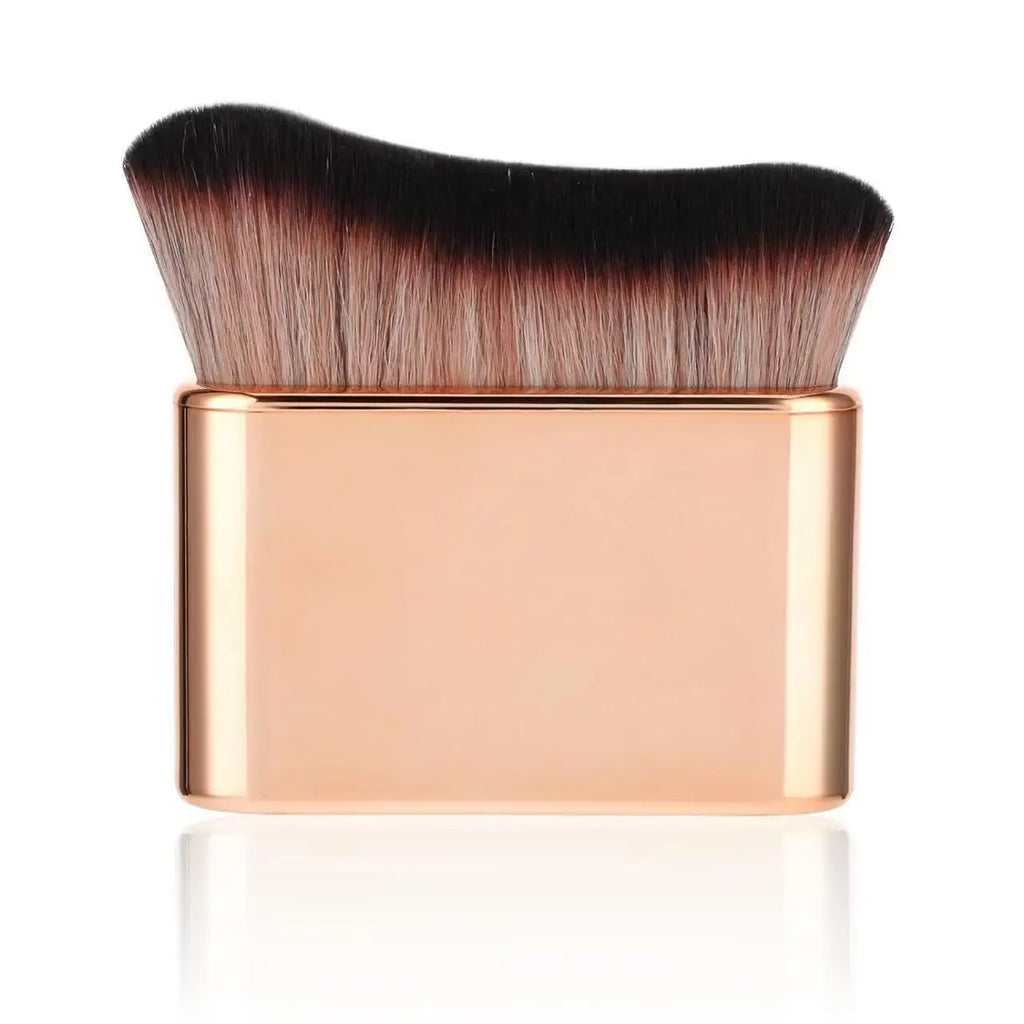 Kabuki Brush for Tanning, Foundation, Blush & Contouring Kabuki Makeup Brush QXL Rose Gold Color