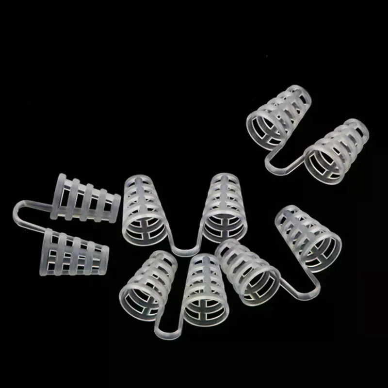 5-Pack Anti-Snoring Nasal Clips | Breathing Aid for Sleep Nasal Breathing Aid QXL