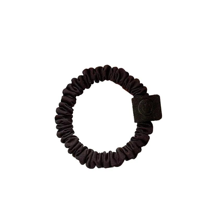 Non-Slip Sleeve Cuff Garters & Reusable Hair Ties for Women Sleeve Garters & Hair Ties QXL black