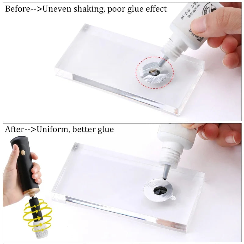 Electric Glue Shaker for Lash Glue, Nail Polish & Tattoo Ink Electric Beauty Shaker QXL