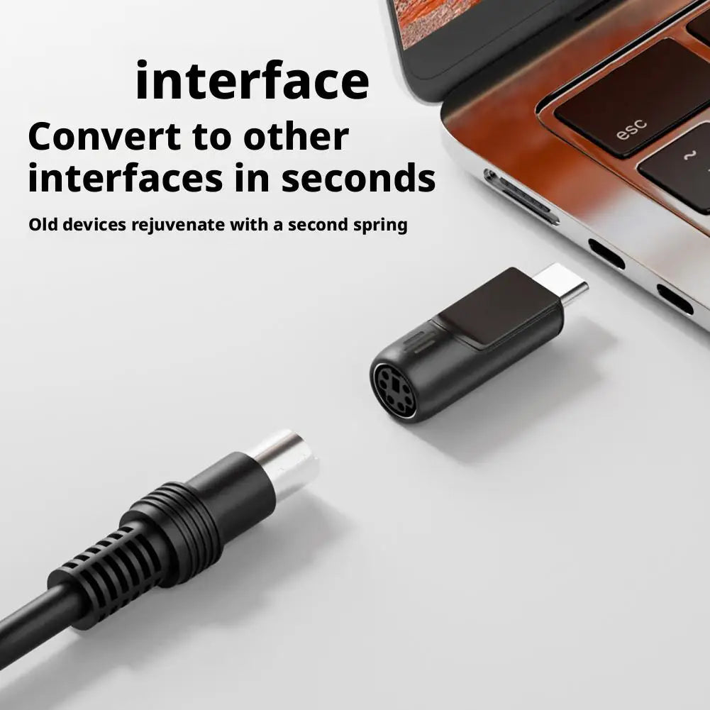 PS/2 to USB Adapter | Keyboard & Mouse Converter PS/2 to USB Adapter QXL