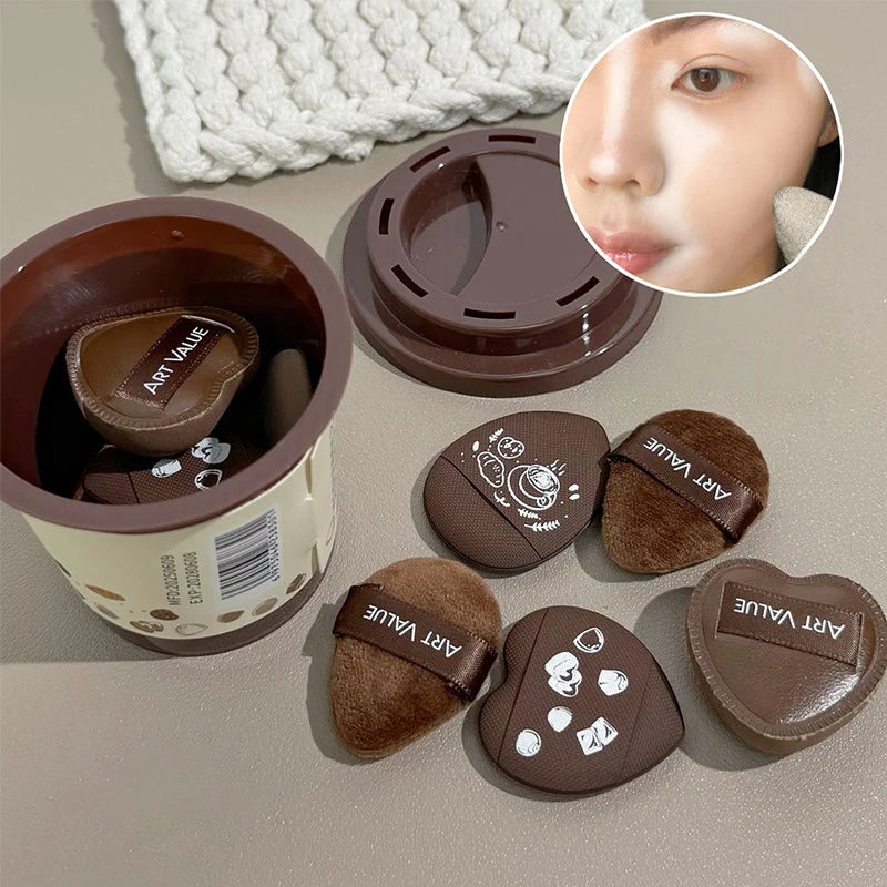 5-Pack Mini Finger Puff | Air Cushion Foundation Sponge Set Makeup Sponge Set QXL
