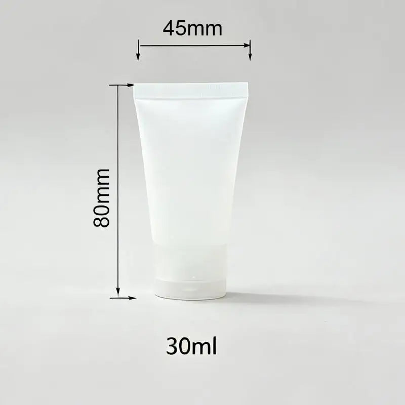 30ml Frosted Squeeze Tubes 3/6-Pack | Reusable Travel Containers Travel Squeeze Tubes QXL