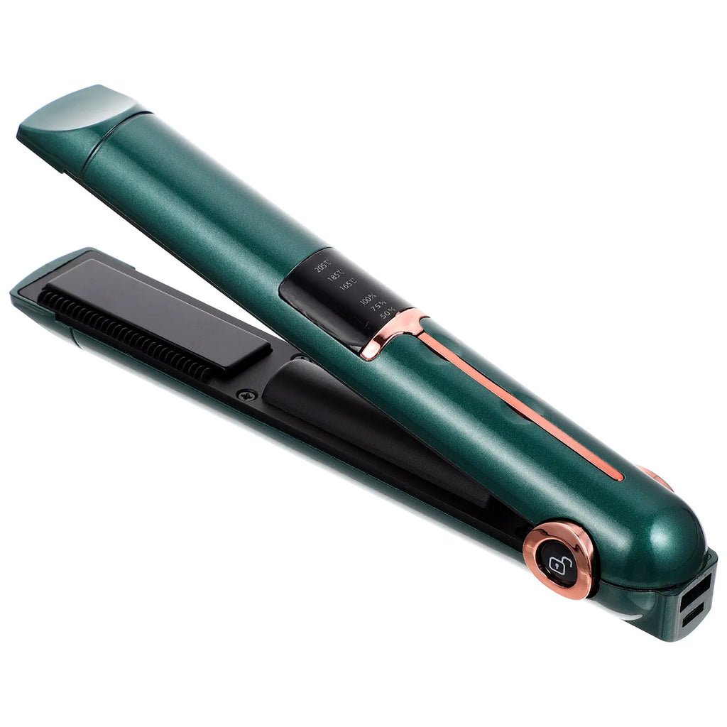 3-in-1 Cordless Hair Straightener & Curler | USB Rechargeable Cordless Hair Straightener QXL