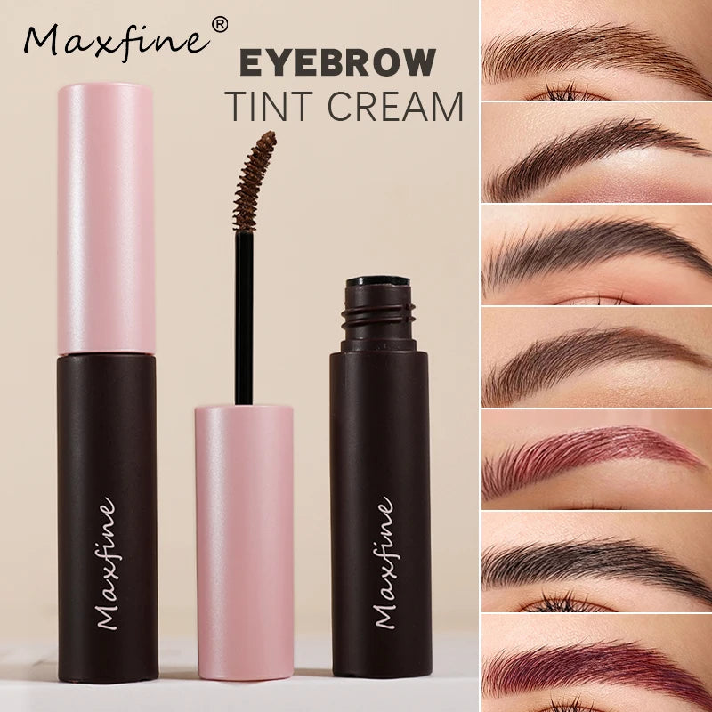 Waterproof Eyebrow Tint Cream | Long-Lasting Brow Mascara Eyebrow Tint Cream QXL