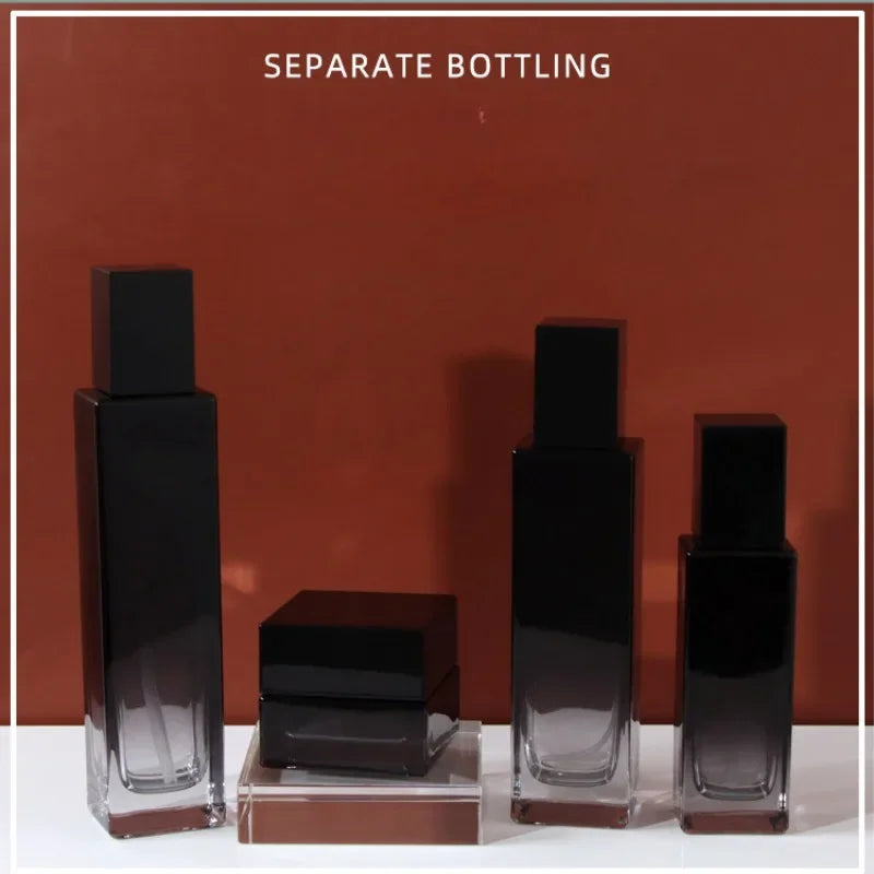 Refillable Glass Pump Bottle 20–120ml | Lotion & Mist Sprayer Refillable Pump Bottle QXL