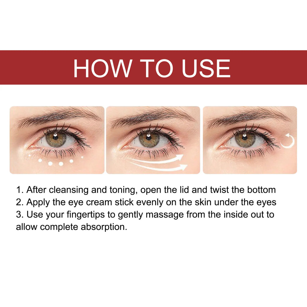 Hoygi Retinol Eye Cream Stick | Collagen & Hyaluronic Acid Eye Cream Stick QXL