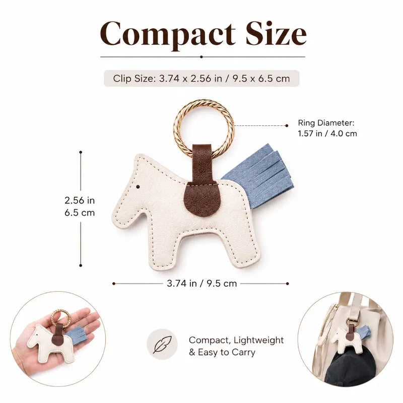 Magnetic Horse Hat Clip – Hands-Free Bag & Cap Holder Magnetic Hat Clip QXL