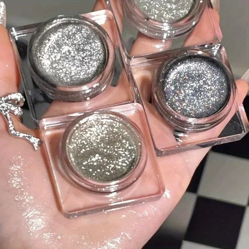 Glitter Liquid Eyeshadow | Metallic Galaxy Shimmer Foil Liquid Eyeshadow QXL
