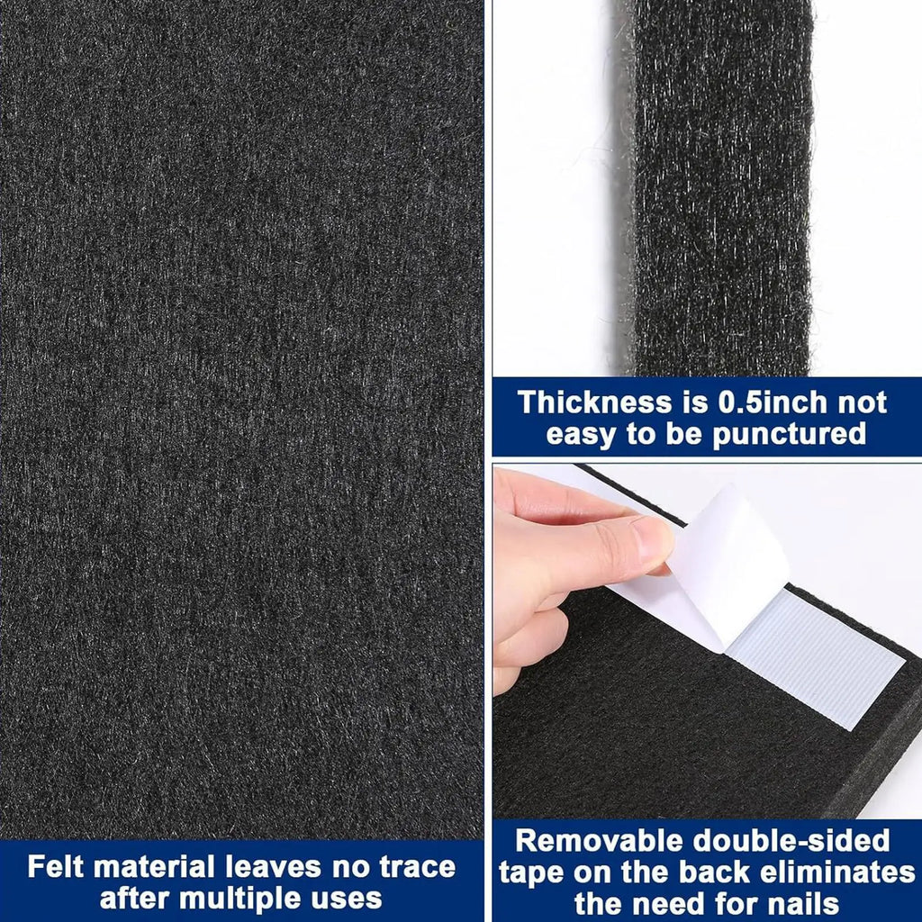 Heavy-Duty Felt Dart Board Wall Protector Mat – S & L Dartboard Wall Protector QXL
