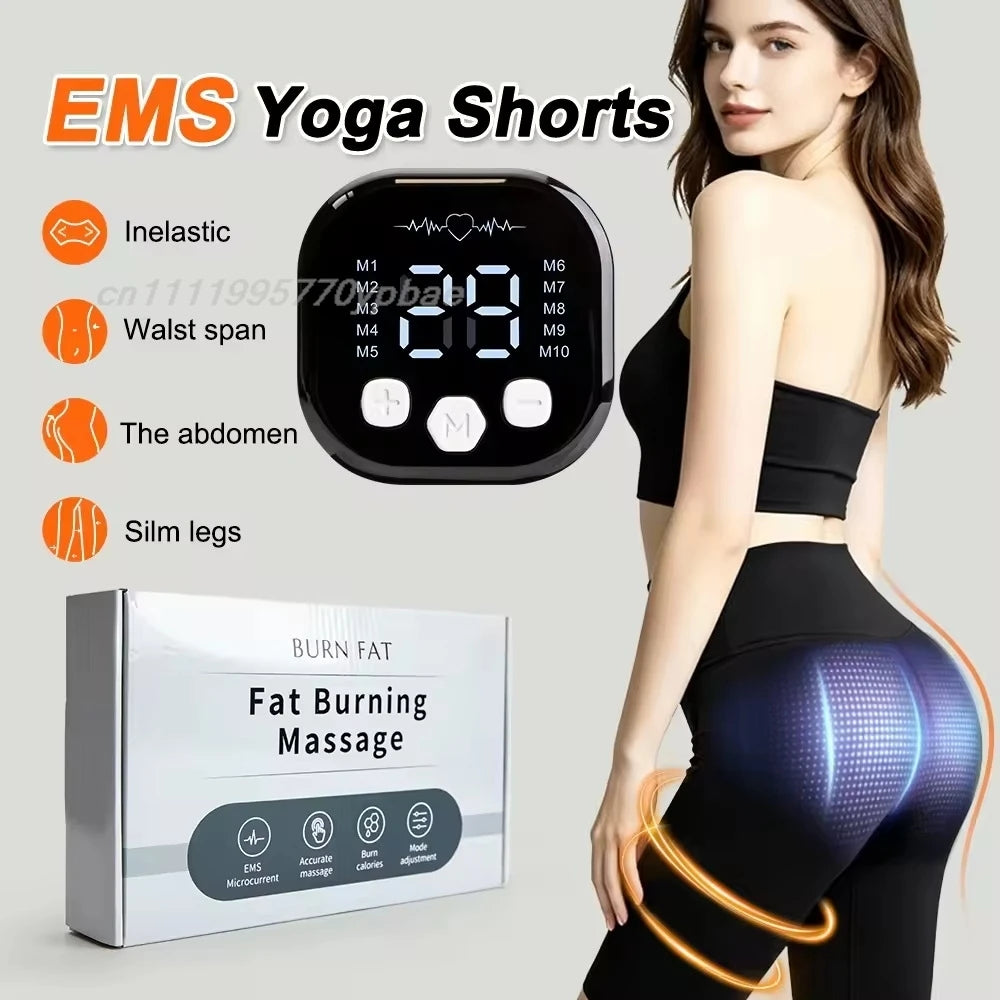 EMS Toning Shorts | Smart Muscle Stimulation Yoga Pants EMS Toning Shorts QXL