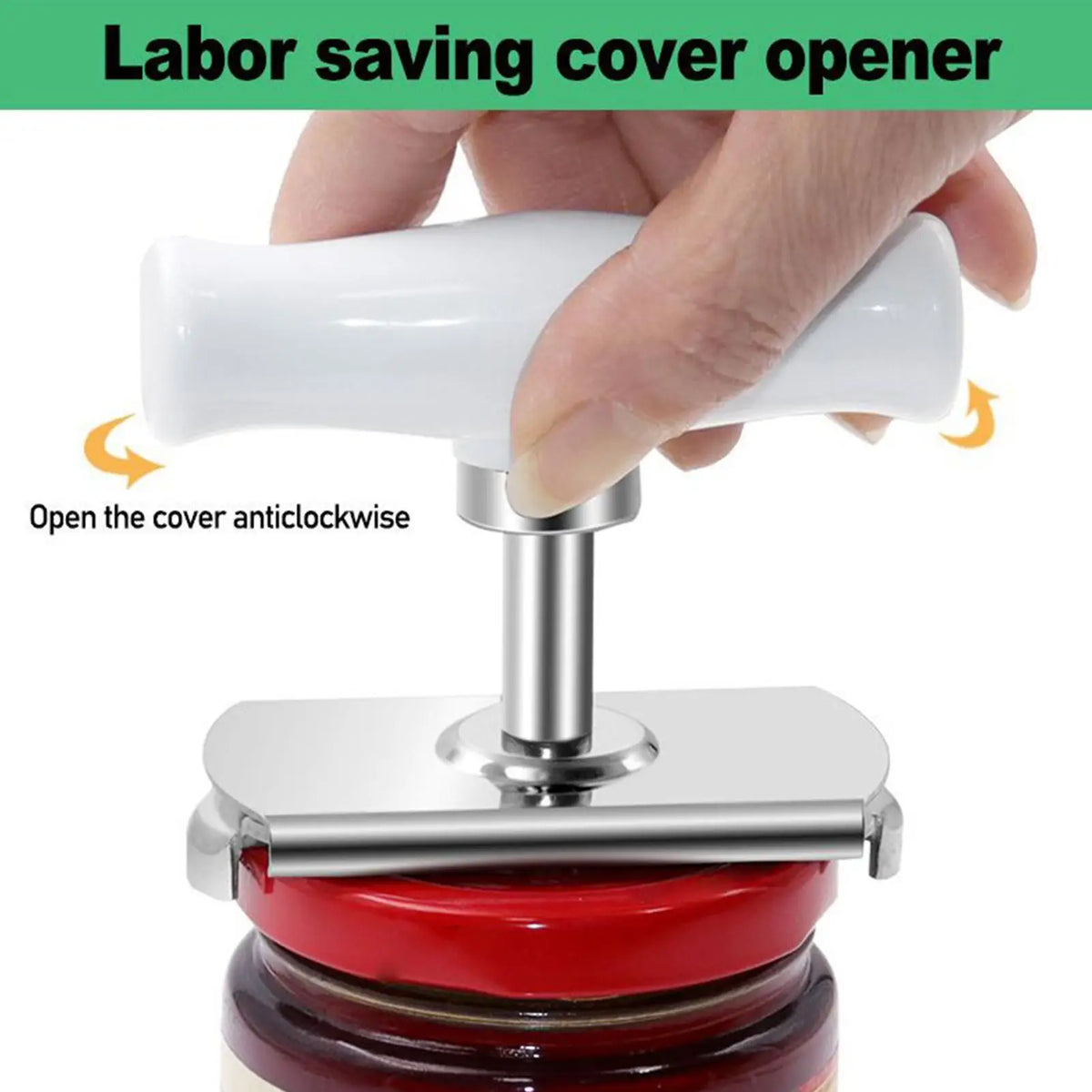 Adjustable Stainless Steel Jar Opener | Lid & Bottle Cap Tool Jar & Lid Opener QXL