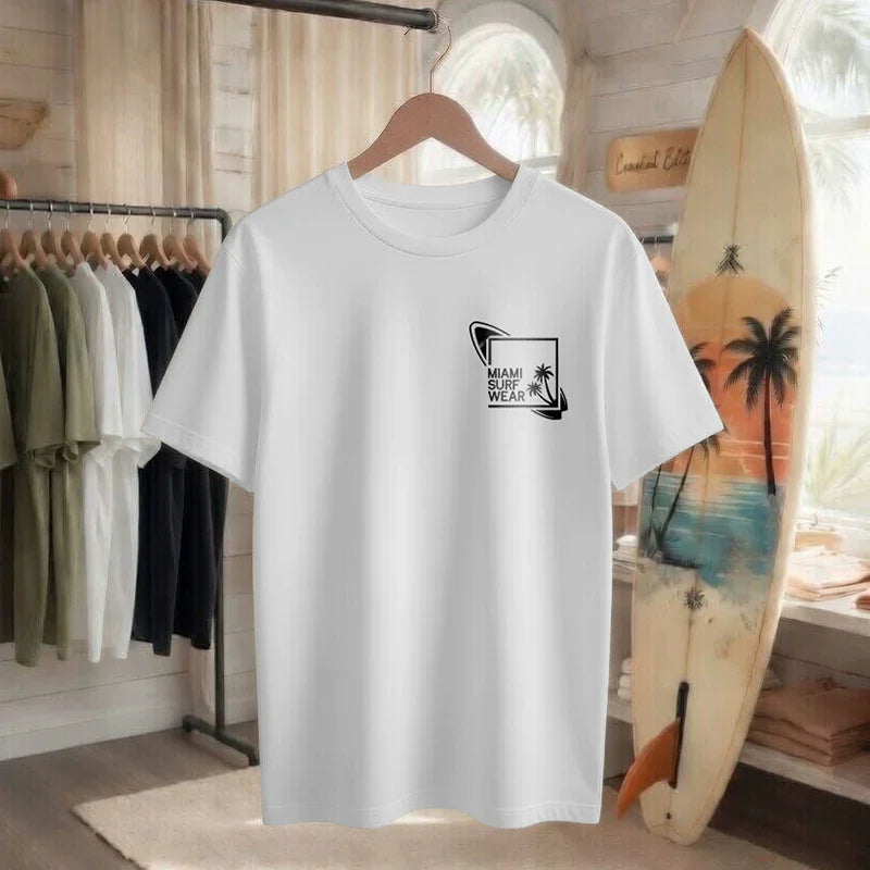 Women's 100% Cotton Logo Print T-Shirt | Casual Everyday Tee Cotton Casual T-Shirt QXL