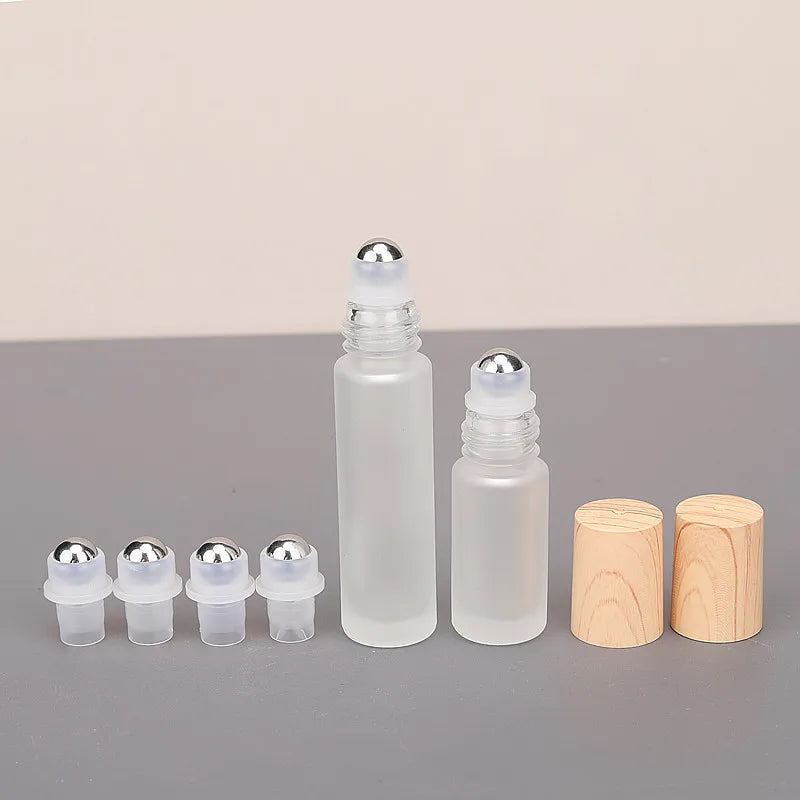 Stainless Steel Roller Ball Fitments for 5ml & 10ml Bottles | 5/10pk Roller Ball Fitment QXL