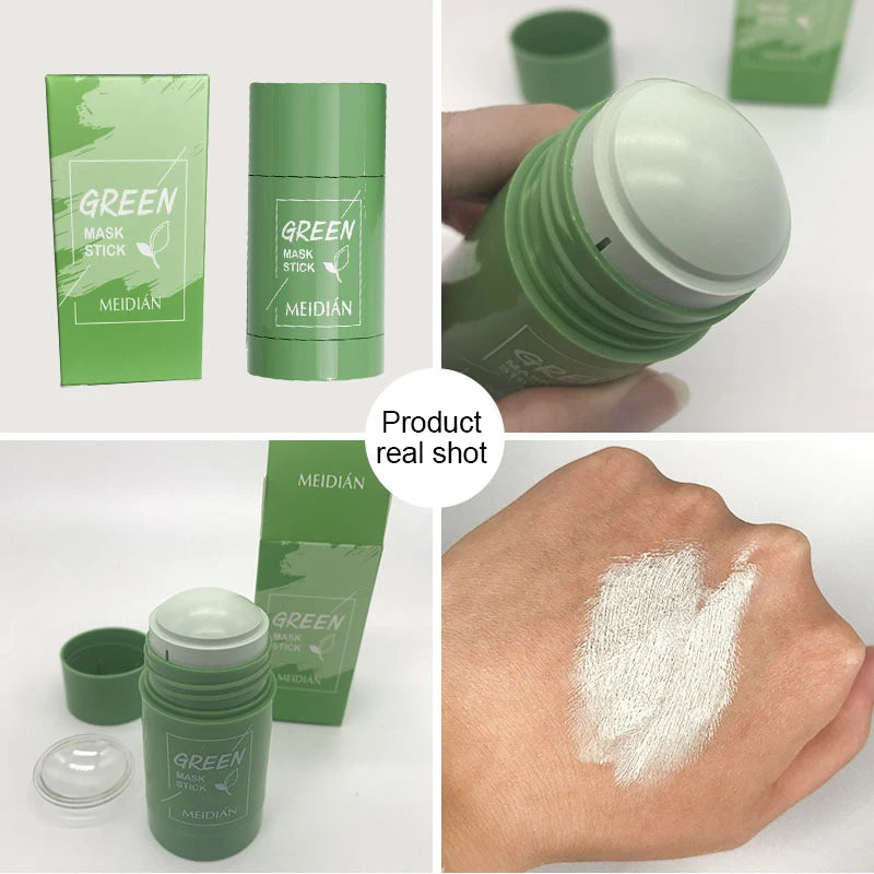 Green Tea Cleansing Mud Mask – Pore Care & Moisture 40g Cleansing Face Mask QXL
