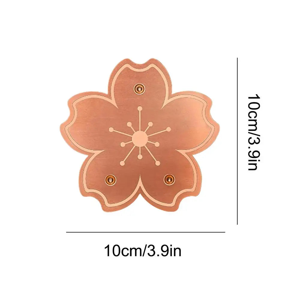 Copper Bird Bath Disk | Natural Algae-Reducing Water Plate Bird Bath Accessory QXL 1pcs