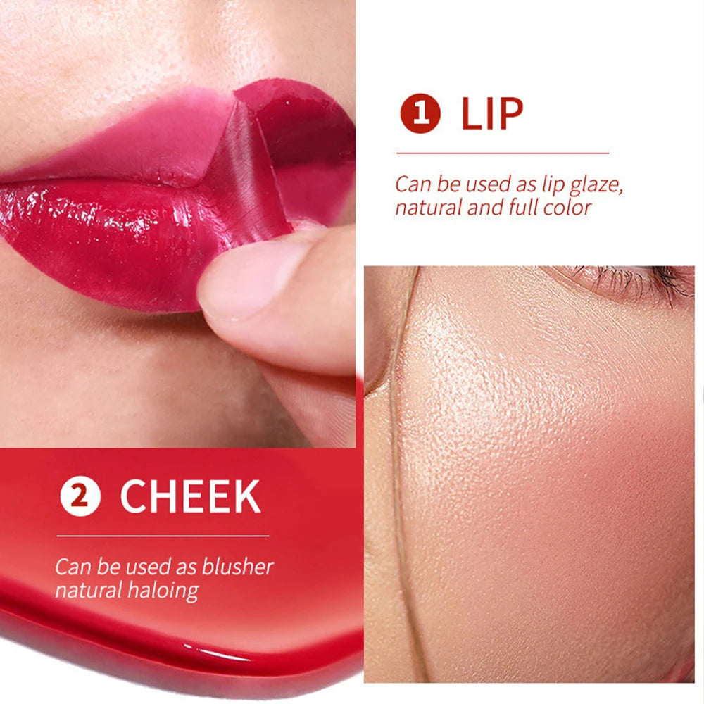 6-Color Peel-Off Lip Tint Set | Waterproof Matte Lip Stain Peel-Off Lip Tint QXL