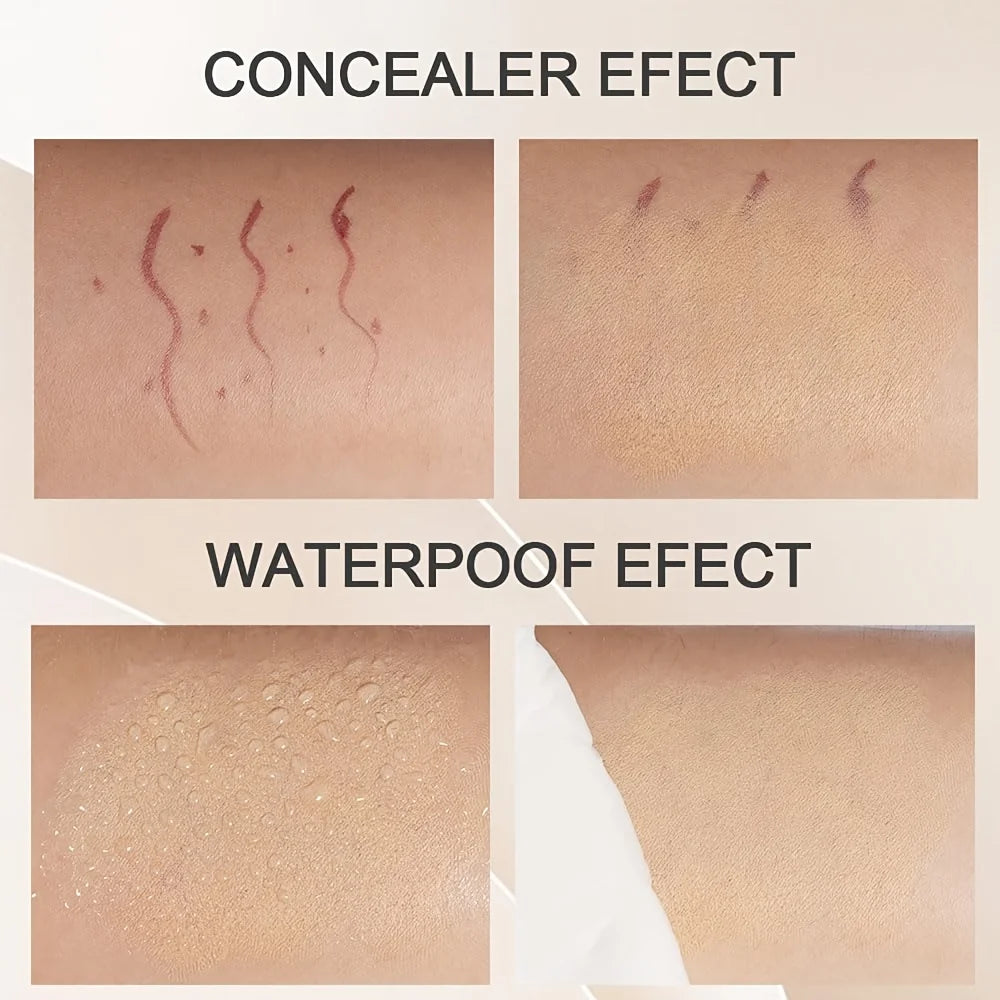 Three-Color Concealer Palette – Full Coverage Cream Foundation Concealer Palette QXL