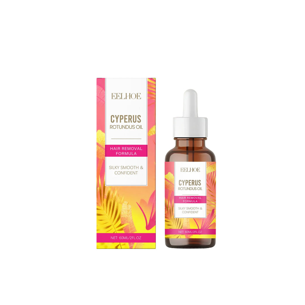 Eelhoe Cyperus Rotundus Oil – Post Hair Removal Body Oil 60ml Hair Removal Oil QXL 60ml Boxed