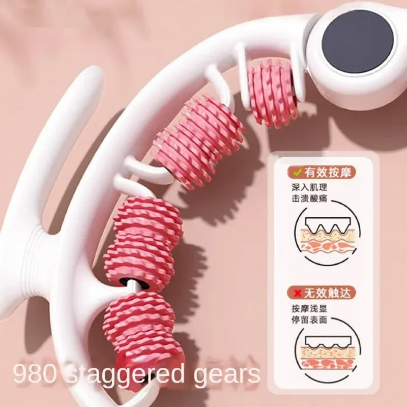 Manual Leg Roller Massager | Multi-Function Body Muscle Roller Body Roller Massager QXL