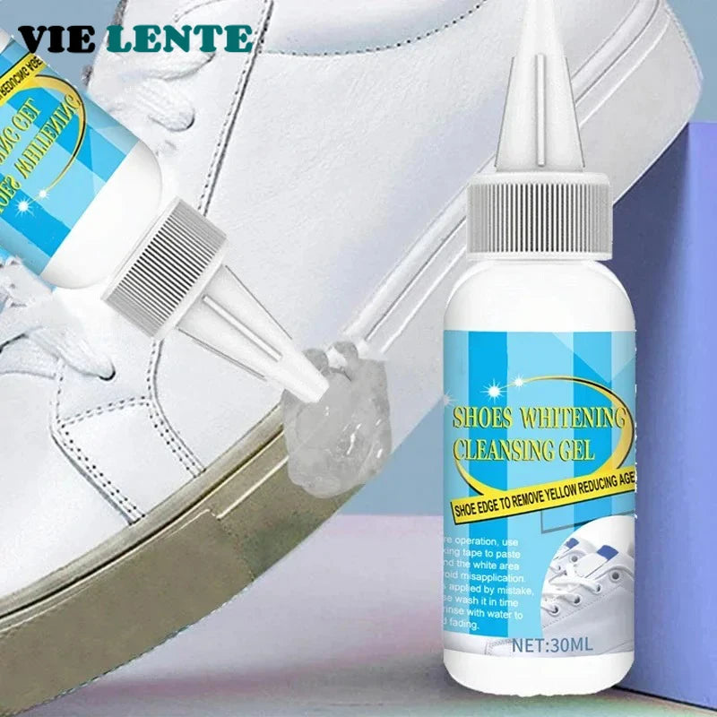 Shoes Cleaner Kit Removes Shoes Whitening Cleansing Gel Shoe Washing Machine Dirt And Yellow From Shoes Cleaning Foam Cleaner QXL
