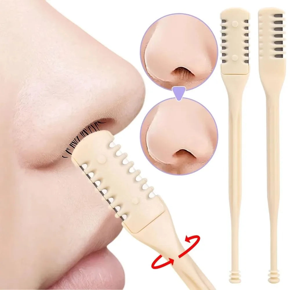 5/10-Pack Wax Nose Hair Trimmer – Portable, Reusable, Unisex Nose Hair Trimmer QXL