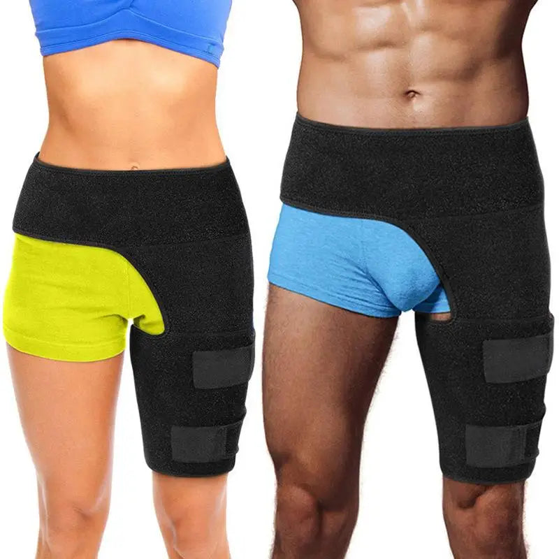 Hip Support Brace | Compression Groin & Thigh Wrap Hip Support Brace QXL