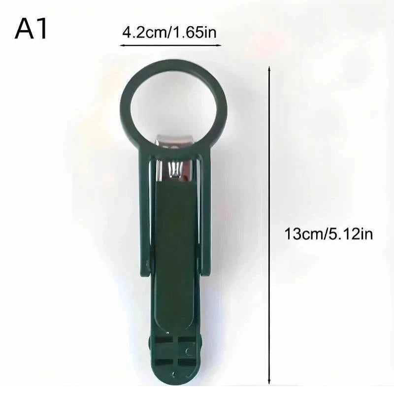 Magnifying Nail Clipper for Seniors | 3x Lens, Non-Slip Grip Magnifying Nail Clipper QXL A1