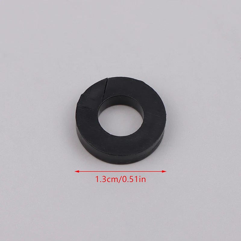 100-Pack Nylon Flat Washers for Drum Lug Screws | Black & White Drum Repair Parts QXL