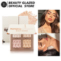 Beauty Glazed 4-Color Contour & Highlighter Powder Palette Contour Highlighter Palette QXL Default Title