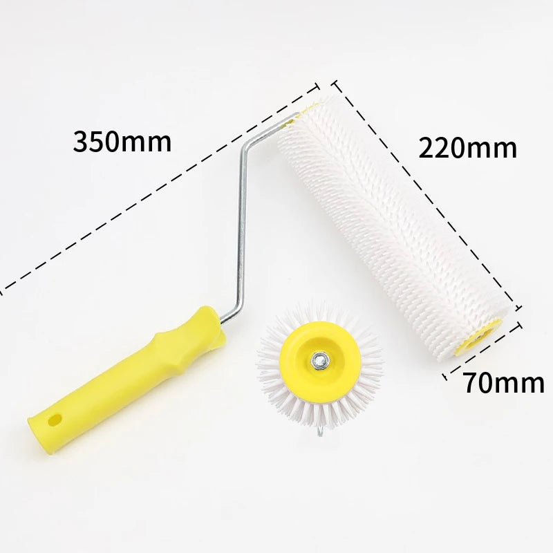 Spiked Defoaming Roller for Epoxy & Self-Leveling Floors 15/22cm Floor Spike Roller QXL 9IN